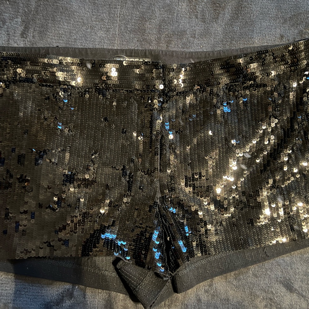 Sequin shorts